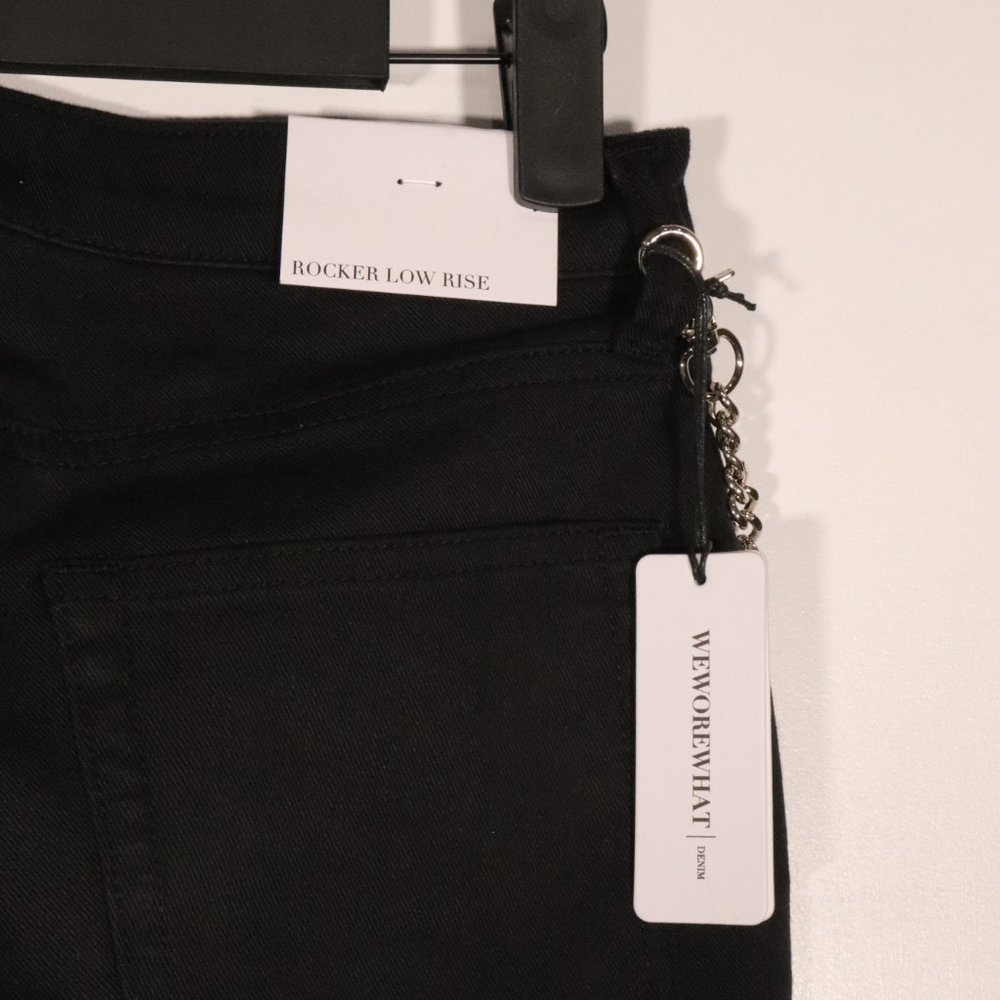 NWT We Wore What X Revolve Rocker Low Rise - Picture 5 of 13